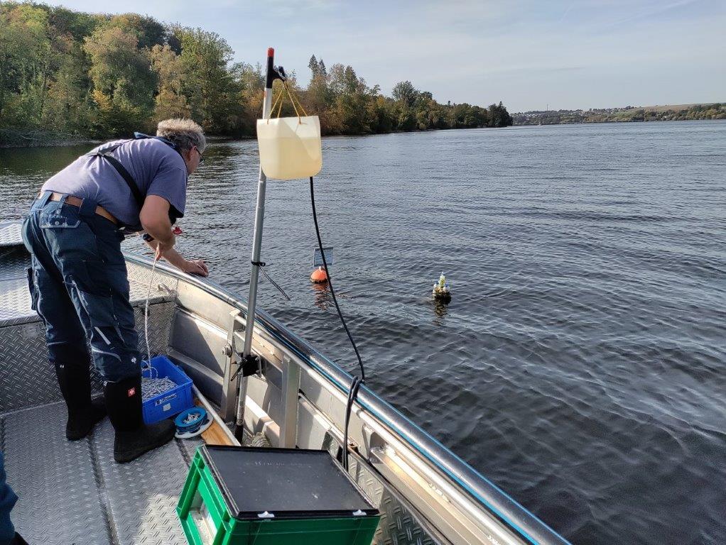 last sampling Möhne Reservoir